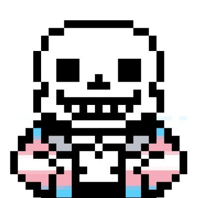 i'm trans. trans the skeleton.
you are valid. love yourself and your identity, as trans sans loves you very much.