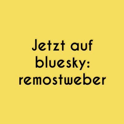 RemoStWeber's profile picture. progressiv | sozial | umsichtig – Als zukunftsgerichteter Mensch setze ich mich umwelt-, sozial- und wirtschaftsverträglich für die Sache ein.