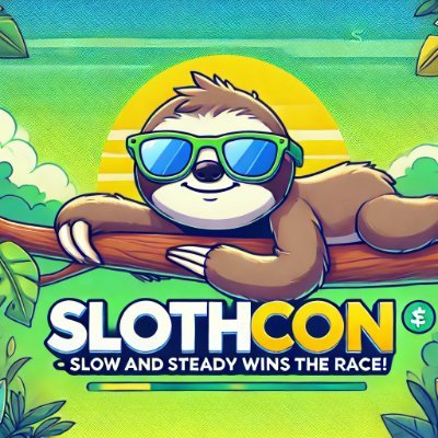 CoinCuci72296's profile picture. SlothCoin is inspired by the sloth, the slowest and chillest animal on the planet. In the chaotic world of meme coins, SlothCoin embodies patience and relaxatio
