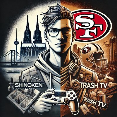 ShinoAikjharto's profile picture. 🇩🇪🇧🇪 | ♏ | 🐰 

| #effzeh | #aufgehtshaie | #49ers |  #TV | #TrashTV
| #Gaming | #Bücher | #AFOB | #Chaos

Bluesky : @shinoken.bsky.social

(c) Bilder : KI