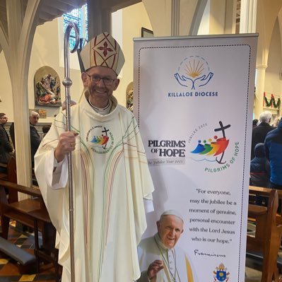 Bishop of Killaloe. Críost liom, Críost romham! Moladh go deo le Dia!