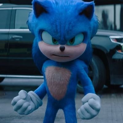 a blue hedgehog from another planet! | parody