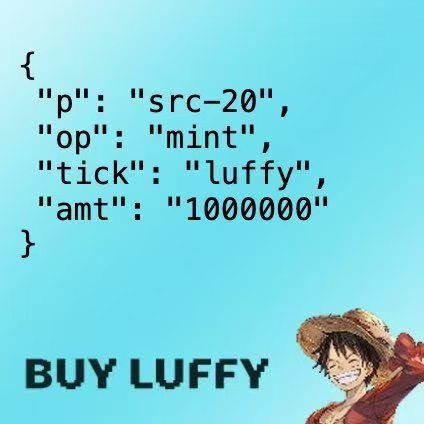 LUFFY3535527295's profile picture. 比特币生态共识者 $SRC-20#LUFFY龙头币
推特搜索:luffy
电报搜索:luffy
https://t.co/3NJn9DpGHf
https://t.co/v5Wp9IBS8V…