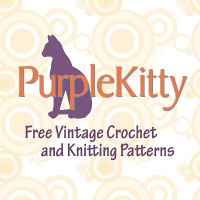 I find vintage crochet & knitting patterns once thought lost forever, restore & publish them for you, to use for FREE!