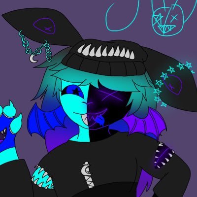 sinfulbnuy's profile picture. parody, oc & acc owned by @PhantasmIris | billions of years old | Casino Owner | void-borne god | Unholy Fortune | #multiship #parodytwt #MVRP | info in pinned