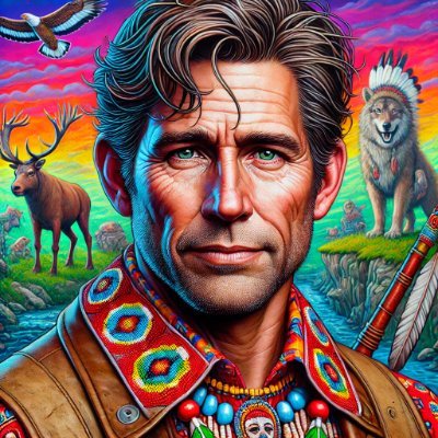 Post-apocalyptic satirist. Northern hick. US, Canada, Couchiching First Nation.
