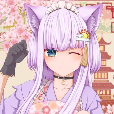 和服がだいすきなケモ耳/発狂系のぽんこつ配信者/TikTok、YouTubeで活動/ママ(@mukuro_viru77)#さくらむの彩りアート🏷#さくらむ結び
