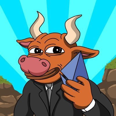 EthBullT0ken's profile picture. Bullposted and brought to life by Vitalik - the official Bull of Ethereum. Led and managed by the community. SEBULL