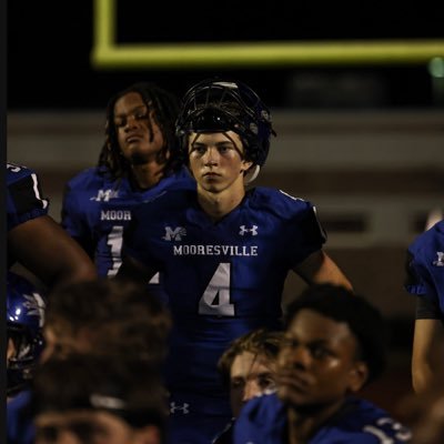 Mooresville High School | Honor Roll Student-Athlete | QB | 6’ | 165 LBS | NCAA ID: 2309118153
