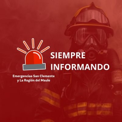 Somos la cuenta oficial en X de Emergencias San Clemente Y La Región Del Maule.
Información Comunal - Regional - Nacional - Internacional