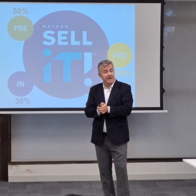 Consultor, Creador Método Sell it, Autor, Conferenciante sobre Ventas, Motivación Optimismo y Optitud. Co-Founder @VentasHibridas #Ventas