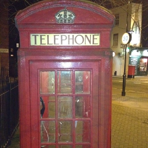 I'm a little red phone box who sees & hears a lot of things...