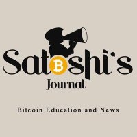 Satoshi’s Journal (@satoshisjournal) 's Twitter Profile Photo Satoshi’s Journal (@satoshisjournal) 's Twitter Profile Photo