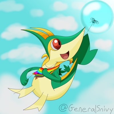 General Snivy also on 🦋さんのプロフィール画像