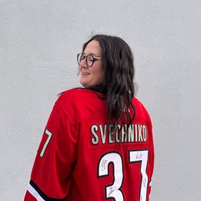 left twitter because it was horrible, came back on for the hockey content 😏 i bedazzle jerseys too ✨ @sparkleandscore on tiktok