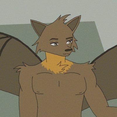 witchybatt's profile picture. he/him 🏳️‍🌈 Beginner furry artist / very gay, trying to get buff