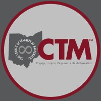 Ohio Council of Teachers of Mathematics (@ohioctm) 's Twitter Profile Photo Ohio Council of Teachers of Mathematics (@ohioctm) 's Twitter Profile Photo