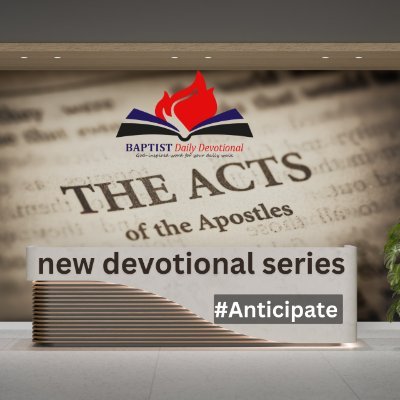BaptistDailydev's profile picture. A daily devotional of the Ghana Baptist Convention
God-Inspired Word for your daily walk