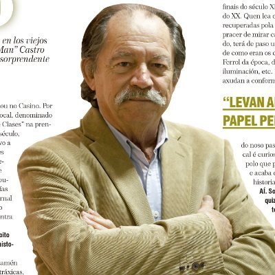 Periodista. Ferrol Diario, Faro de Vigo, La Voz de Galicia e director fundador do Diario de Ferrol. Premio Diego Bernal 2013 e Insignia de Ouro de Ferrol 2024.
