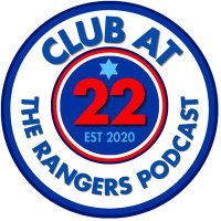 Club at 22-The Rangers Podcast (@clubat22) 's Twitter Profile Photo Club at 22-The Rangers Podcast (@clubat22) 's Twitter Profile Photo
