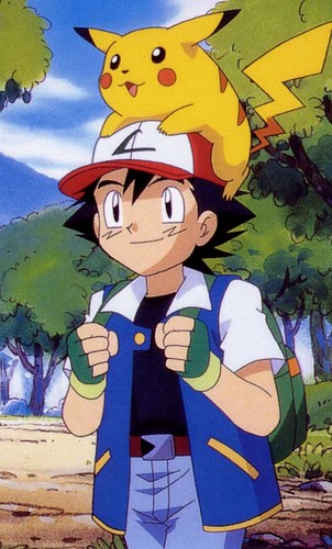 Soy de Pueblo Paleta y como me quede dormido ricibi a Pikachu. Me gustan las pokeorgias. Mi eterno rival es Gary. Siempre gano la Liga Pokemon.