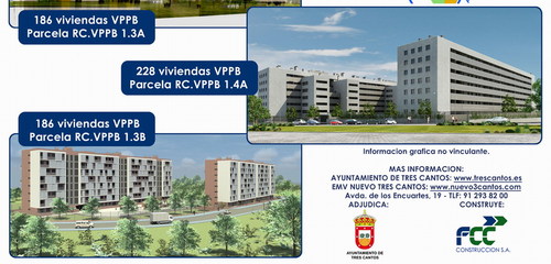 Un proyecto, un sorteo y finalmente una realidad: Las 600 viviendas de Tres Cantos!