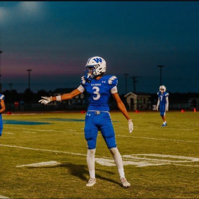 Class of 2025 • 6’2 Defensive Back • 100m and 200m sprinter • Woodbridge High School(DE)