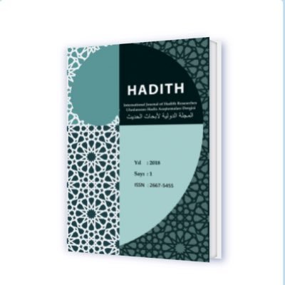journalofhadith's profile picture. Uluslararası Hadis Araştırmalar Dergisi / International Journal of Hadith Researches / المجلة الدولية لأبحاث الحديث