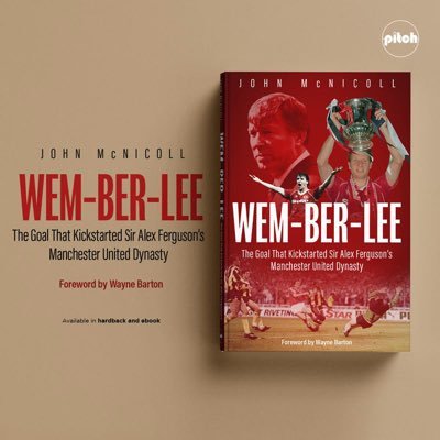 Wem-ber-LEE - The Goal that Kickstarted Sir Alex Ferguson’s #MUFC Dynasty, but it wasn’t all plain sailing in 1989/90. 📉🇾🇪 Pre-Order now @pitchpublishing