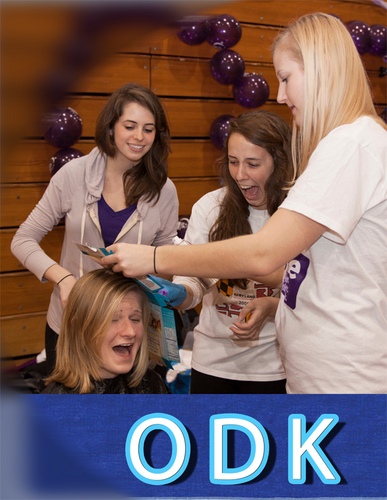 The St. Mary's Circle of ODK focuses on promoting leadership through service by conducting on and off campus community outreach.
