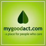 Find the causes you want to support, start your own fundraiser or project, observe and get inspired! #MyGoodAct #gAct