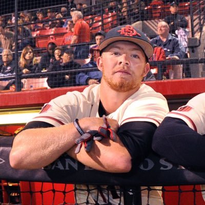 📍San Diego State alum baseball. Professional athlete