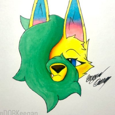 An artist who happens to be a furry. I am more active on Instagram @ IamDORKeegan