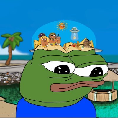 The goal of crypto currency is to de-bank the world || $Btc. $Link. $Apu Apustaja Memes 🐸 || “There’s an Apu for that” || HELL YEA
