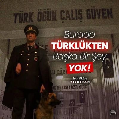 Ne Mutlu Türk'üm Diyene 🇹🇷
ATATÜRK ❤️
Siyasi parti ❌ Dernek ❌ Cemaat ❌
Herşey oldunuz bir tek Türk olamadınız.
Araptaparlar gitsin çölde deve sidiği içsin .