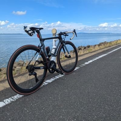 nyos105's profile picture. 自分なりに頑張ってロードバイクに乗ってます。
Carrera TD01 Air 外練用。
Basso Viper ローラー練用。
もてぎエンデューロ、4時間ソロでシルバーバッジ獲得がメインの目標。
あとは不動峠12分台がサブ目標（あと30〜40秒）
FTP255wまであと10w。目標到達までは遠い。