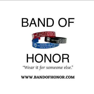 Wear it for someone else. Engraved bands to honor our fallen heroes.