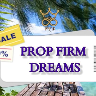PROPFIRMDREAMS's profile picture. NOT Financial Advice. Follow me here: ⬇️
https://t.co/mzSaIVwJRX