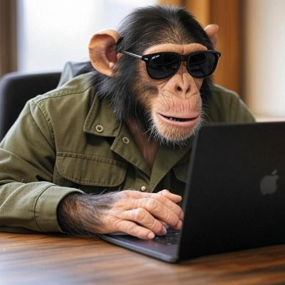 space__primate's profile picture. Talking Monkey, Groyper, Noticer, AmericanFirst, Septemberist