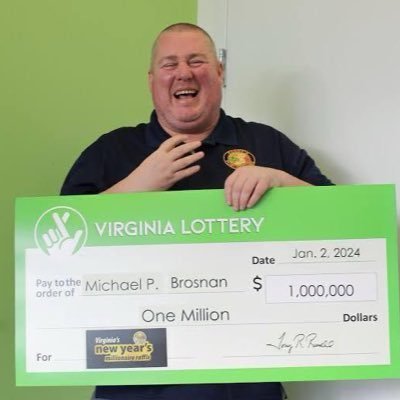 Michael P. Brosnan from North Carolina wins $1 million powerball jackpot giving back to the society by paying credit cards debts immediately!