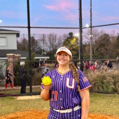 KRigdon2026's profile picture. Regent University Commit💙💚| Deep Creek HS 💜🤍2026| 3.0 GPA| Va Unity Russel💜🧡#27| 3B/1B| USSSA All American