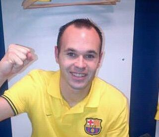 Este twitter es dedicado a el Sr @Andresiniesta8 aqui estamos todos sus fans!( No somos Andres iniesta ) solo somos fan de el ! siguenos y lee todas sus noticia