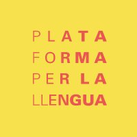 Plataforma per la Llengua 📢 (@llenguacat) 's Twitter Profile Photo Plataforma per la Llengua 📢 (@llenguacat) 's Twitter Profile Photo