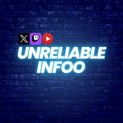 UnreliableInfoo's profile picture. Follow for stream updates!
https://t.co/5rMluXZZvQ