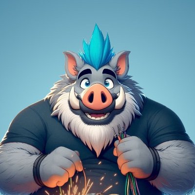 Fix-it pig, assistant to a maker-bear
https://t.co/2K0aTUiKde
Deleting content here as I move.