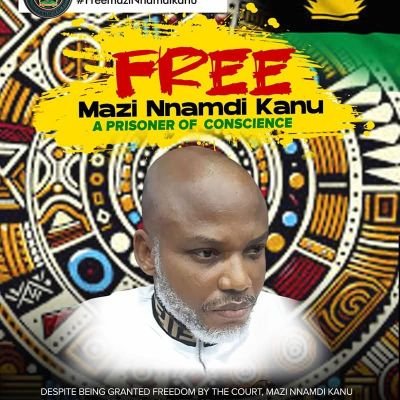 Biafra activist, I am proudly Biafra. fighting for my freedom