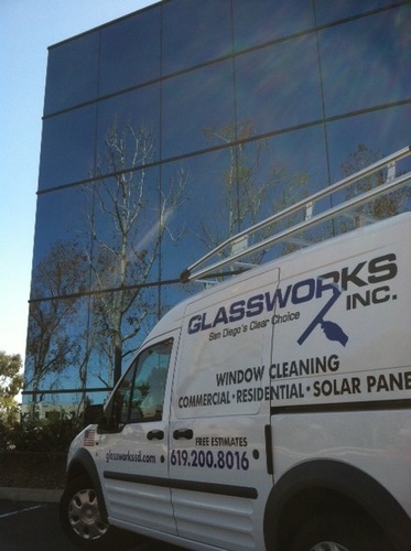 glassworkssd's profile picture. Glassworks Window Cleaning specializes in Residential & Commercial window cleaning in San Diego Co.