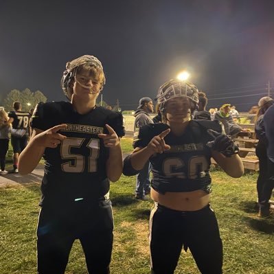 brycebrit08's profile picture. 6’4 | 245 | Northeastern High School class 2026 | 3.0 GPA | Left tackle-Defensive end