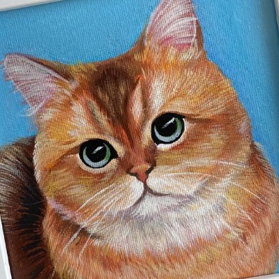 JolinPet's profile picture. A painter who lives with a cute cat and a silly dog