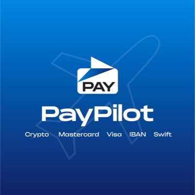 paypilot_app's profile picture. Fintech platform that unifies cryptocurrency and fiat asset management. It supports IBAN, SWIFT, Visa, and MasterCard